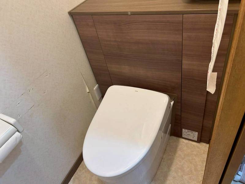 トイレ　リフォーム　取替工事　倉敷市